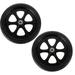 2pcs Wheelchair Wheel 8 Inch Flexible Wheelchair Heavy Duty Wheel Wheelchair Part