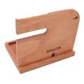 Wood Phone Docking Station Multi Slot Cell Phone Stand Clear Texture Multifunctional Wallet Key Glasses Wood Phone Holder