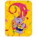 Carolines Treasures Happy 2nd Birthday Age 2 Mouse Pad - Hot Pad or Trivet