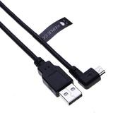 Right Angle 90 Degree Mini USB Cable Cord Compatible with Garmin Nuvi 1490TV 1490LMT 2585TV 2589LM 2597LM 2597LMT