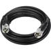 Ullnosoo RG8x Coaxial Cable 18ft CB Coax Cable UHF PL259 Male to Male Low Loss CB Antenna Cable 50 Ohm for HAM