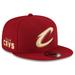 Men's New Era Wine Cleveland Cavaliers 2023/24 City Edition Alternate 9FIFTY Snapback Adjustable Hat