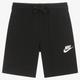 Nike Boys Black Logo Shorts