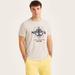 Nautica Men's Sustainably Crafted Sailing Society Graphic T-Shirt Grey Heather, S