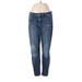 Kut from the Kloth Jeans - Mid/Reg Rise: Blue Bottoms - Women's Size 2 Petite