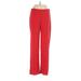 Urban Outfitters Casual Pants - High Rise Straight Leg Boyfriend: Red Bottoms - Women's Size Small