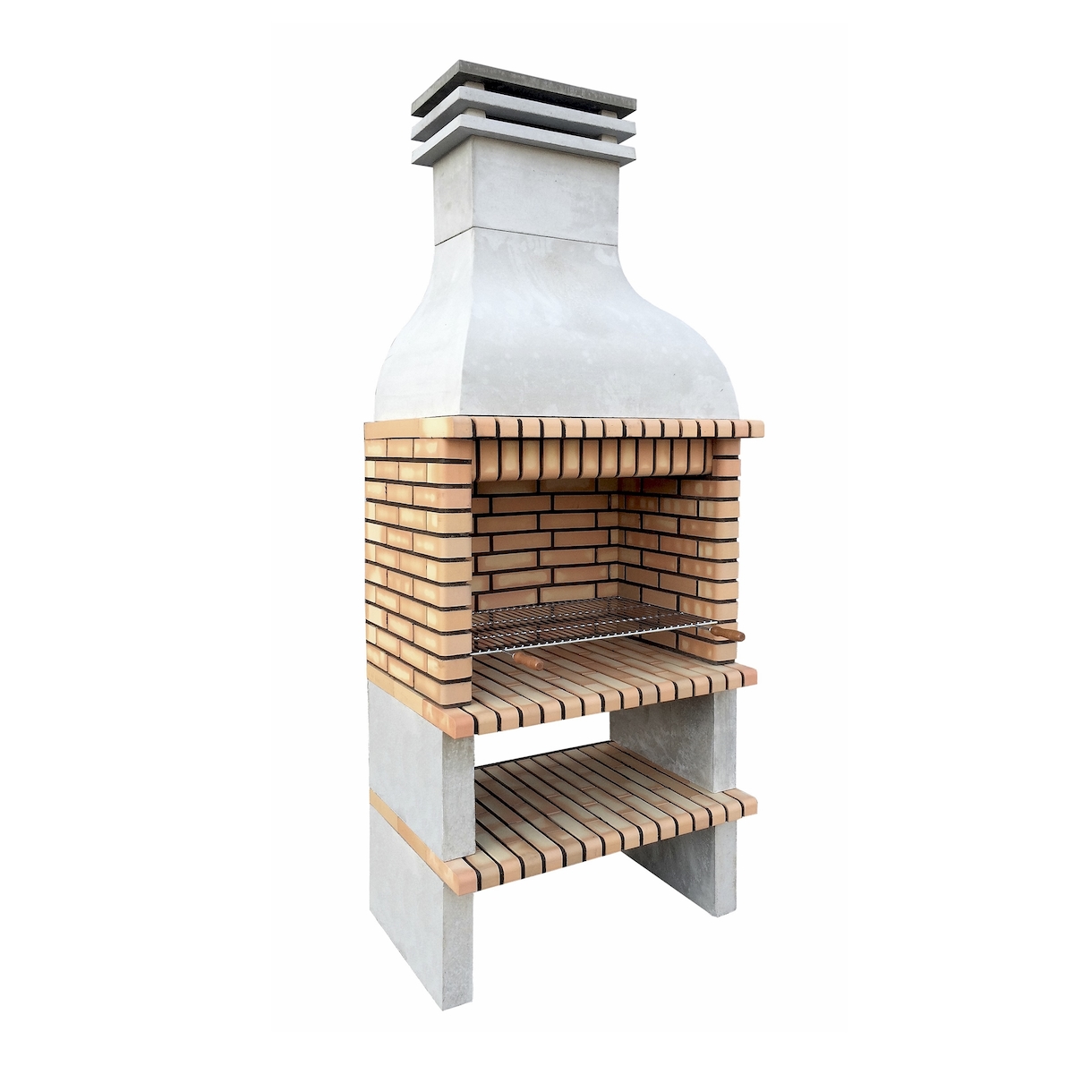 MOVELAR Grill Paellero Saler aus farbigen Ziegeln Image