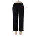 Alfred Dunner Casual Pants - Mid/Reg Rise: Black Bottoms - Women's Size 12