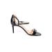 MICHAEL Michael Kors Heels: Black Solid Shoes - Women's Size 9 - Open Toe