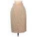 Giorgio Armani Wool Skirt: Tan Bottoms - Women's Size 6