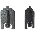 Acorn Bell Door Knocker in Black | 6 H x 3.5 W x 1.25 D in | Wayfair KN001