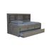 Viv + Rae™ Beckford 3 Drawer Mate's & Captain's Daybed w/ Trundle by Discovery World Furniture Wood in Gray/White/Black | Wayfair