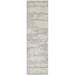 Gray/White 90 x 26 x 0.5 in Area Rug - Inspire Me! Home Décor Elegance Area Rug Polyester | 90 H x 26 W x 0.5 D in | Wayfair 099446942364