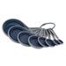 Oster marine 8 Piece Collapsible Measuring Cups & Spoons Set in Dark Plastic in Blue | Wayfair 950120845M