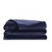 Truly Soft Velvet Blanket Polyester in Blue/Black | 120 H x 110 W in | Wayfair 783048227560