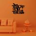 The Holiday Aisle® Trick or Treat Wall Décor, Metal in Black | 10 H x 12 W x 0.12 D in | Wayfair 7013A310CE134D5390AA6288B8F2A801