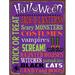 The Holiday Aisle® Halloween Words Fall Metal Sign Metal in Black | 23.2 H x 17.2 W x 0.04 D in | Wayfair 3AA151ACFF0B4ACB9D43578EF56940F6