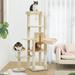 Tucker Murphy Pet™ Dushan 59" Cat Tree, Tall Cat Tree for Large Cat, Multi-Level, Cat Tree for Indoor Cats | Wayfair