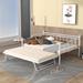 Wildon Home® Ayreonna Bed Metal in White | 36.6 H x 56.4 W x 79 D in | Wayfair 2FC1E342A77F4033A6433F9B928A5E04