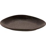 Wilmax Commercial Dishwasher Safe 8.5" Stoneware Salad Or Dessert Plate, Set of 6 Ceramic/Earthenware/Stoneware in Black | 8.5 W in | Wayfair