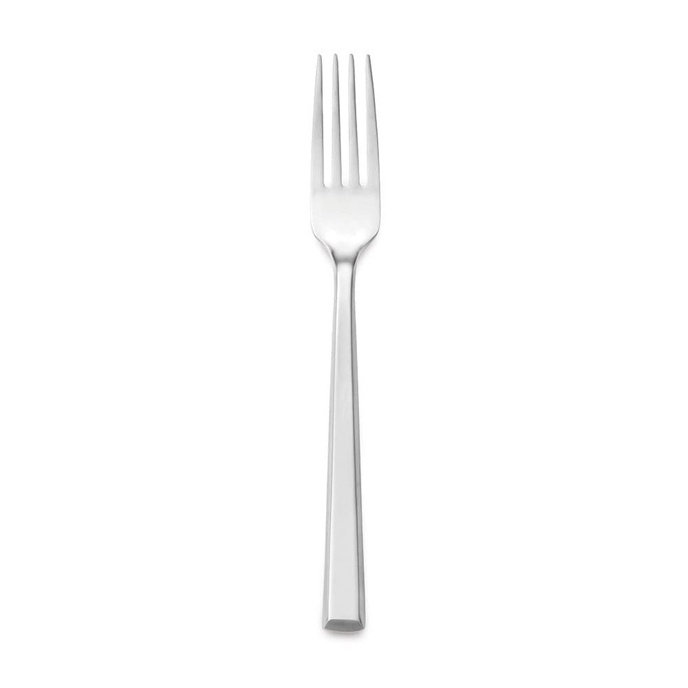 "Libbey 946027 8 1/8"" Dinner Fork with 18/10 Stainless Grade, Santorini Satin Pattern, Silver"