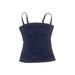 Lands' End Swimsuit Top Blue Print Square Swimwear - Women's Size 2