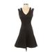 Alexia Admor Casual Dress: Black Dresses - Women's Size X-Small