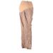 Motherhood Casual Pants - Elastic: Tan Bottoms - Women's Size X-Large Maternity