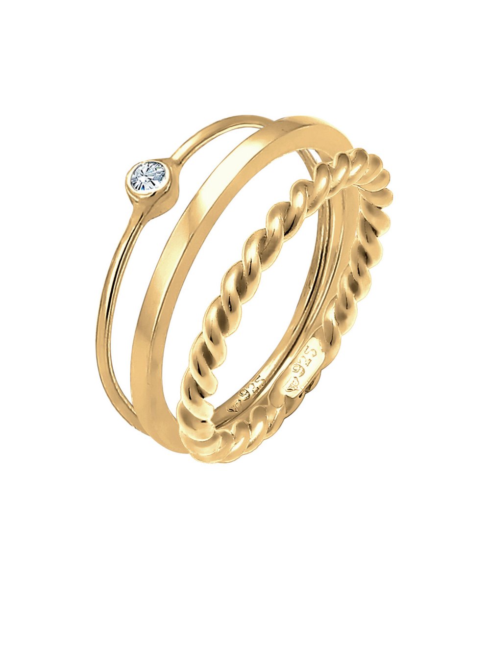 Elli Ring Damen gold, 54 Image
