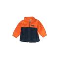 Columbia Fleece Jacket: Orange Print Jackets & Outerwear - Kids Boy's Size 6