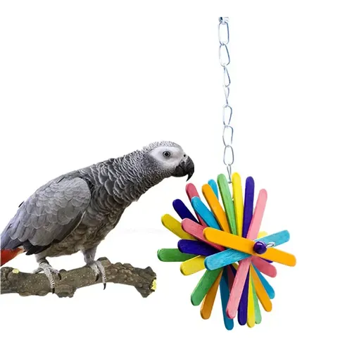 Haustier Vögel Spielzeug Papagei Spielzeug Papagei liefert Vögel Spielzeug liefert Holz nagen bunte