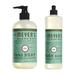 Liquid Hand Soap and Liquid Dish Soap Combo 1 Pack Liquid Hand Soap 12.5 Fl oz & 1 Pack Dish Soap 16 Fl oz Basil Scent