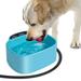 Heated Water Bowl for Dog & Cat Outdoor Heated Dog Bowl Provides Drinkable Water in Winter Heated Pet Bowl for Outside Smart Thermal-Dish for Rabbit Chicken Duck Squirrel 0.8 Gallon 35 Watts