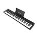 walmeck Folding Keyboard Piano 88 Key Full Size Foldable Electronic Organ Built-in Stereo Speakers BT Connecting Support 129 Tones 128 Rhythms 60 Demo Songs Tremolo Function and App-Portable for B