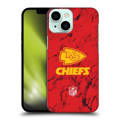 Kansas City Chiefs Hartschalen-Handyhülle aus farbigem Marmor - iPhone Image