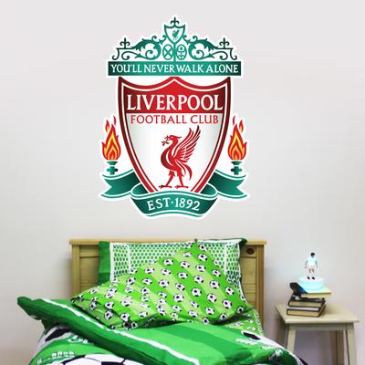Wandaufkleber mit Liverpool-Wappen – 60 cm Höhe x 45 cm Breite Image