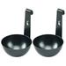 Egg Boiler 2pcs Household Egg Steamer Daily Egg Boiled Container Egg Steamer Spoon