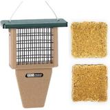 Prop Suet Feeder For s - Include 2 Suet Cake Cage Feeder Packs -Premium Insect And Suet Cakes For Feeder Basket Holder