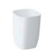 XMMSWDLA Trash Can Plastic Small Trash Can Wastebasket Recycling Bin Slim Profile Garbage Can for Compact Spaces Bathroom Office Bedroom Kitchen Desktop Organizer