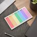 Pastel Rainbow Weekly Planner Post-itÂ® Note Pad