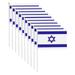 KEYBANG Clearance (Buy 2 get 3) Israel Flag Israeli flag Embroidered flag Bandera de Israel Israel Flag Flag Set Small Handheld Flag 5x8 Inches Israel Flag Flag Set Small Handheld Flag 5x8 Inches