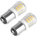 BA15D LED Bulb Double Contact S8 Bayonet Base - Non-Dimmable 3W 1076 1142 1176 AC12V/DC 10-24V Pack of 2