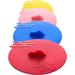 Keweilian Silicone Cup Covers (Set of 4) ï¼Œ Multicolored Silicone Lids for Mugs Cups Tea Pots Flexible Mug Coversï¼ŒHot Cup Lids for Coffee & Tea