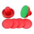NUOLUX 1 Set Table Pushers Pucks Air Hockey Pucks Replacement Round Pucks for Game