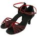 NUOLUX Women s+pumps Women s High Heels High Heel Latin Dance Shoes Dancing Shoes Satin Woman