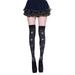 BECLOTH Womens Holiday Socks Party Holiday Dress Up Props Over The Knee Socks