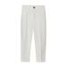 Fall Savings 2023! TUOBARR Baby Boys Dress Pants Baby Boys And Toddler Stretch Skinny Chino Pants Cute Solid Color Casual School Uniform Suit Pants Trousers White 3-4 Years