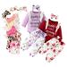 Godderr 3PCS Newborn Baby Girls Letter Tops Clothing Outfits Lace Romper Pants+ Headband Bowknot Trousers Long Sleeve Trousers Spring Autumn Tops Outfits for 0-18M