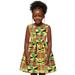 mveomtd Toddler Kids Baby Girls African Dashiki Traditional Style Sleeveless Round Neck Dress Ankara Princess Dresses Outfits Sleeveless Dress