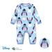 Disney Winnie the Pooh Baby Girls Boys Long Sleeve Jumpsuit Unisex Coverall Size 0-18 Months